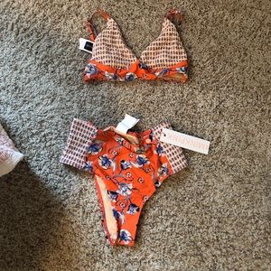 MINK PINK swimsuit (floating the tropics)